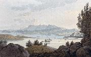 John William Edy View from Egeberg oil on canvas